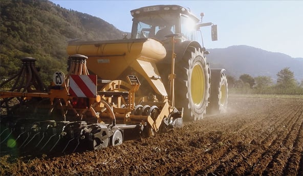 Resistencia a la rodadura de los neumáticos de tractor