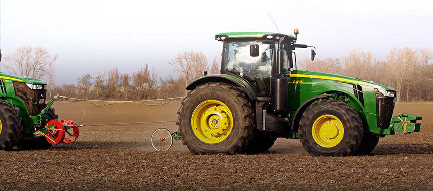 Pruebas de tracción Bridgestone sobre el VT -TRACTOR