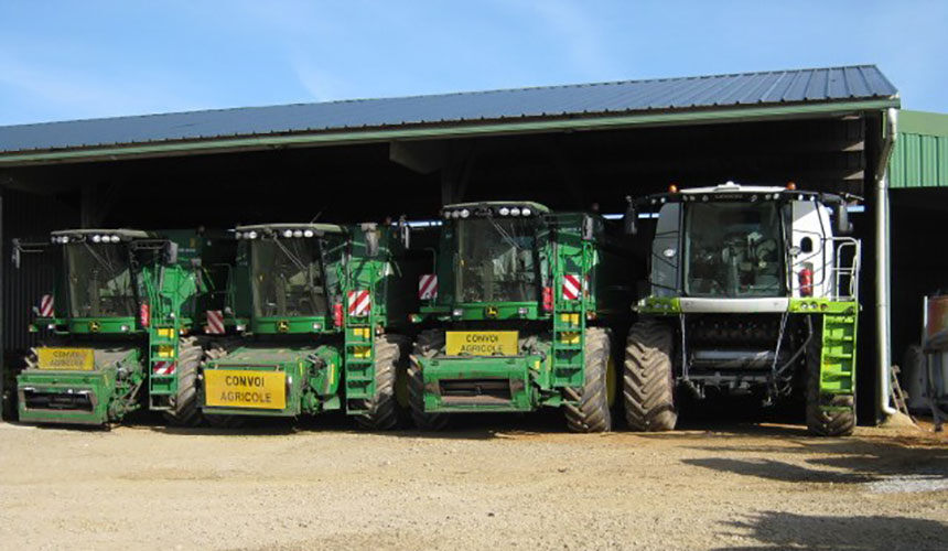 Cosechadoras Empresa de trabajos agrícolas Coulon