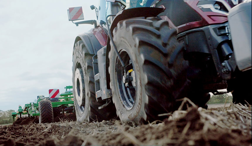 Neumáticos VF VT-TRACTOR de baja presión para la preparación del suelo