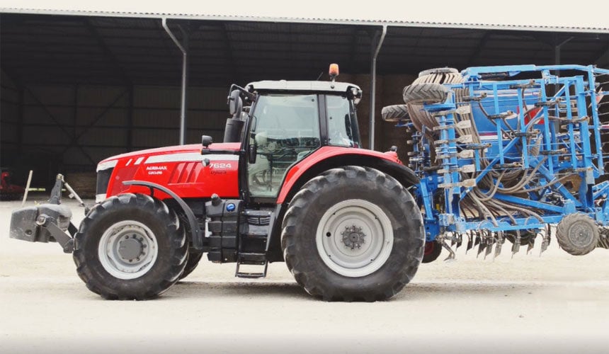 Los neumáticos VF VT-TRACTOR soportan un 40% más de carga extra