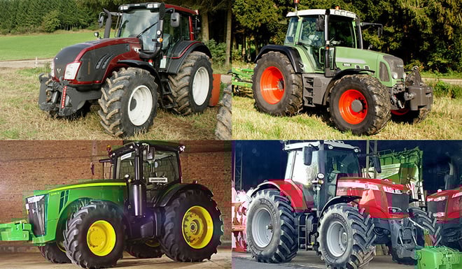 ¿Qué tamaño de neumáticos para la potencia de mi tractor?